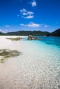 Clear waters of southern Japan Royalty Free Stock Photo