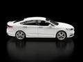 Clear white Ford Mondeo 2015 - 2018 model - side view