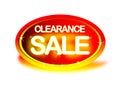 Clearance Sale Royalty Free Stock Photo