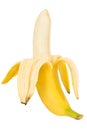 Cleared banana Royalty Free Stock Photo
