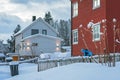 Clearing snow from the home front