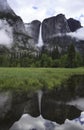 Clearing storm over Yosemite Valley Royalty Free Stock Photo