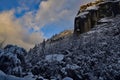 Clearing Storm at Yosemite National Park Royalty Free Stock Photo