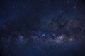 clearly milky way galaxy with stars and space dust in the universe Royalty Free Stock Photo