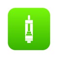 Clearomizer for cigarette icon digital green