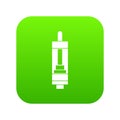 Clearomizer for cigarette icon digital green