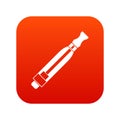 Clearomizer icon digital red