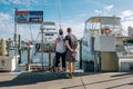 Clearwater Beach, Florida USA - Clearwater Beach fisherman Royalty Free Stock Photo