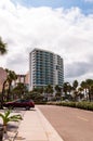 Clearwater Beach, Florida, USA 11/6/19 The Opal Sands Hotel on South Gulfview Boulevard