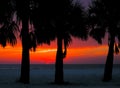 Clearwater Sunset Royalty Free Stock Photo
