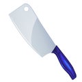 Cleaver knife isolated illustration