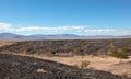 Cleghorn dry lake in the Mojave desert in California USA