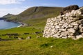 Cleits at St Kilda, Outer Hebrides, Scotland