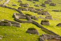 Cleits at St Kilda, Outer Hebrides, Scotland