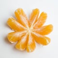 Clementine wedges Royalty Free Stock Photo