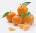 Clementines with segments