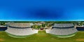 Clemson Tigers Football Stadium 360 Degree aerial view Royalty Free Stock Photo