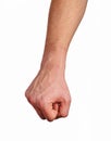 Clenched fist Royalty Free Stock Photo