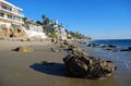 Cleo Street Beach, Laguna Beach, California. Royalty Free Stock Photo