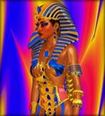 Cleopatra or any Egyptian Woman Pharaoh. Royalty Free Stock Photo