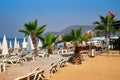 Cleopatra Beach. One Of Most Popular Seaside Resorts In Alanya. Turkey