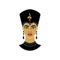 Cleopatra queen of Egypt. Royalty Free Stock Photo