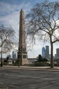 Cleopatra`s Needle and the Sphinxes