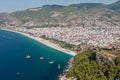 Cleopatra sand beach resort of Turkey Alanya