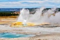 Clepsydra Geyser in Yellowstone National Park