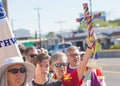 Clergy and Other Supporters at Protest March Royalty Free Stock Photo