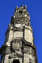 Clerigos Tower, one of the landmarks and symbols of the city of Porto, Portugal Royalty Free Stock Photo