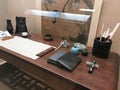 Clerk`s desk in Chen Clan Ancestral Hall