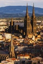 Clermont-Ferrand Cathedral Royalty Free Stock Photo