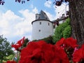Clervaux castle tower Royalty Free Stock Photo