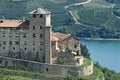 Cles castle in Val di Non, Northern Italy Royalty Free Stock Photo