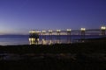 Clevedon pier at night