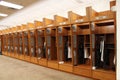 Cleveland Browns Home locker room.