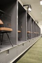 Cleveland Browns visitors locker room