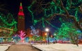 Cleveland Christmas Royalty Free Stock Photo