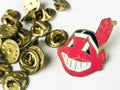 Cleveland Indians Lapel Pin and Pin backs