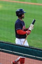 Francisco Lindor, Cleveland Indians Baseball game Royalty Free Stock Photo