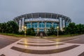 CLEVELAND - JUNE 23,2014: FirstEnergy Stadium exterior view in Royalty Free Stock Photo