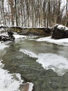 A snowy look at the Cleveland Metroparks - Parma, Ohio