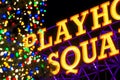 Playhouse Square sign