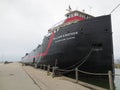 Cleveland Ohio docked Ship Royalty Free Stock Photo