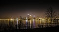 Cleveland Ohio Skyline Royalty Free Stock Photo