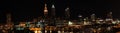 Cleveland Ohio Skyline Royalty Free Stock Photo