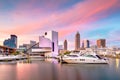 Cleveland, Ohio, USA Downtown Cityscape Royalty Free Stock Photo