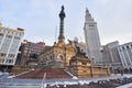 Soldier`s and Sailor`s Monument in Downtown Cleveland Royalty Free Stock Photo