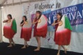 Young Dancers at an Asian Festival.